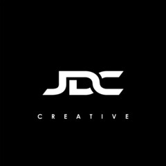 JDC Letter Initial Logo Design Template Vector Illustration	
 - obrazy, fototapety, plakaty