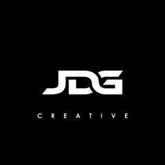 JDG Letter Initial Logo Design Template Vector Illustration	
