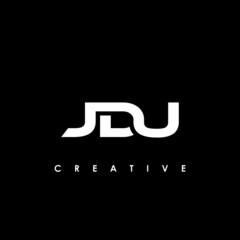 JDU Letter Initial Logo Design Template Vector Illustration	
