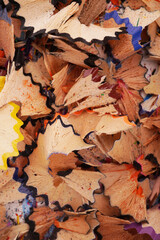 cleaning from a pencil. beautiful background