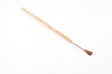 brush for painting on a white background