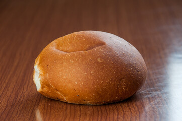 Bread on table