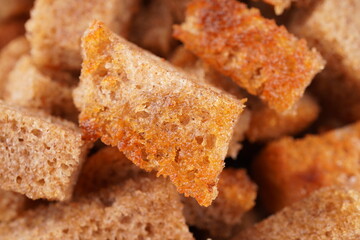 crackers on a white background
