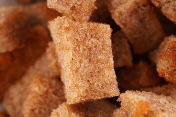 crackers on a white background