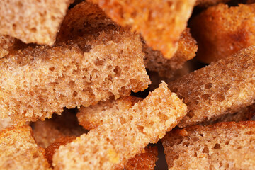 crackers on a white background