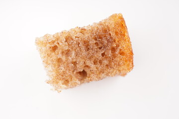 crackers on a white background