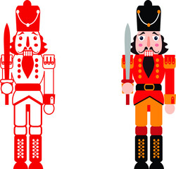 Christmas NutCracker Mini Bundle Vector Illustration