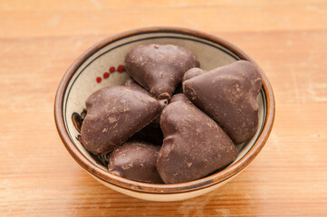 heart shaped chocolates