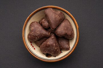 heart shaped chocolates