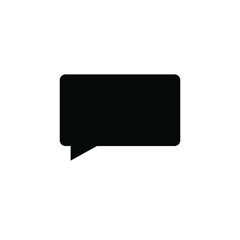 Naklejka premium Think bubble isolated. Trendy think bubble in flat style. Modern template for social network and label