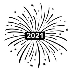 Firework - Happy New Year - 2021 - 12
