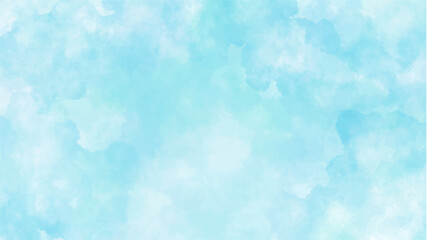 Blue watercolor background for textures backgrounds and web banners design