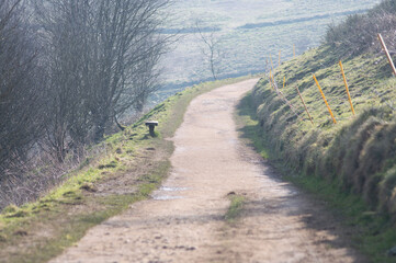 Views over the Malvern Hills, Worcestershire.