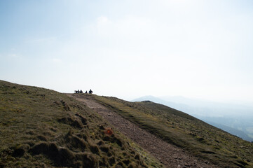 Views over the Malvern Hills, Worcestershire.