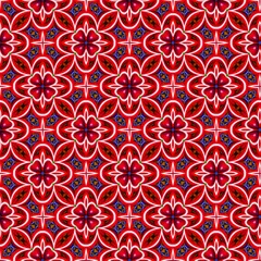colorful symmetrical repeating patterns for textiles, ceramic tiles, wallpapers and designs. seamless image.

