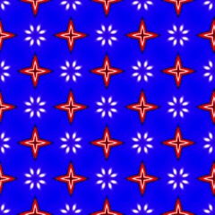 colorful symmetrical repeating patterns for textiles, ceramic tiles, wallpapers and designs. seamless image.
