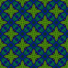 colorful symmetrical repeating patterns for textiles, ceramic tiles, wallpapers and designs. seamless image.
