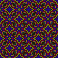 colorful symmetrical repeating patterns for textiles, ceramic tiles, wallpapers and designs. seamless image.
