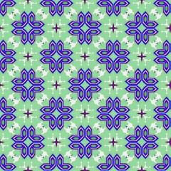 colorful symmetrical repeating patterns for textiles, ceramic tiles, wallpapers and designs. seamless image.
