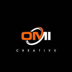 OMI Letter Initial Logo Design Template Vector Illustration	
