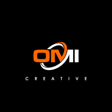 OMI Letter Initial Logo Design Template Vector Illustration	
