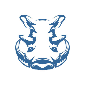 Wild boar logo vector template, Creative Wild boar logo design concepts, icon symbol, illustration