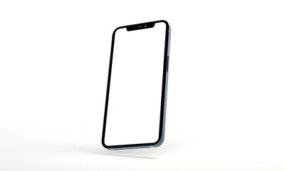 modern mobile smartphone digital 3d isolated
