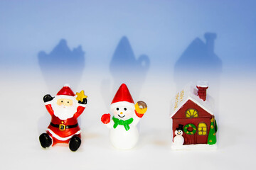 小物で表すクリスマスイメージ