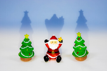 小物で表すクリスマスイメージ