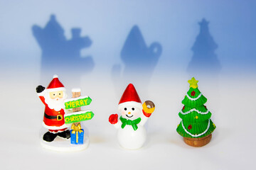 小物で表すクリスマスイメージ