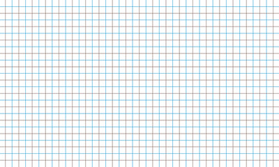 Blue and brown intersecting square lattice pattern on a white background vector