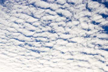 Fototapeta premium blue sky with beautiful natural white clouds