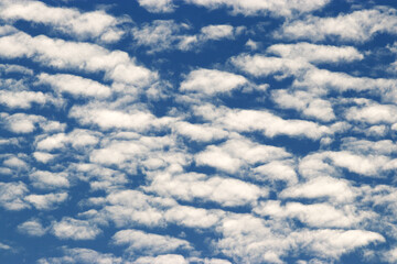 blue sky with beautiful natural white clouds