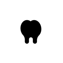 Dental in medical icon design