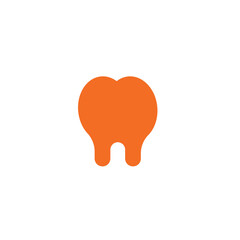 Dental in medical icon design