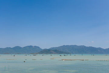Seashore close to Nha Trang Vietnam