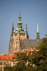 Fototapeta premium Ancient Prague architecture
