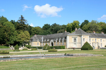 la lorie castle in la chapelle-sur-oudon (france)