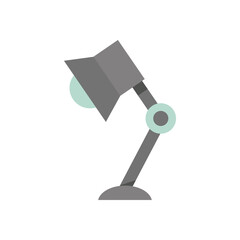 desk lamp tool isolated icon