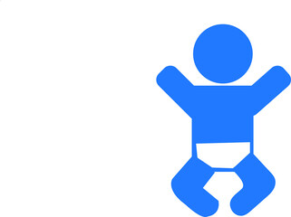 vector baby icon