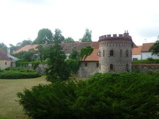 Fototapeta na wymiar Trebon Castle in Czech Republic