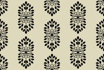 Ornamental decor for wallpaper. Modern fashion ornament