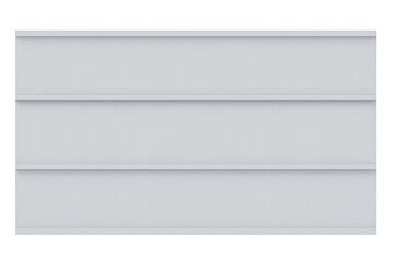 Obraz premium Blank vintage lightbox or signboard isolated on white background. 3d rendering