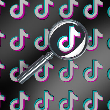 tiktok account search concept