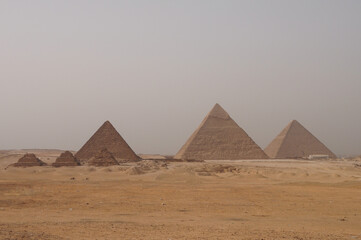 the pyramids of giza in cairo