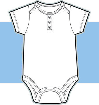 Onesie Template Images – Browse 3,097 Stock Photos, Vectors, and