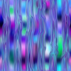 Vivid seamless distorted wavy digital warp texture. High quality illustration. Hyper bright futuristic graphical glowing noise pattern. Dramatic optical rippled optical illusion chaos design.