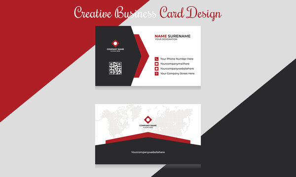 Minimal Corporate Business Card Design