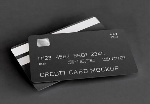 Credit Cards Mockup