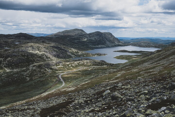 Fototapeta na wymiar Beautiful Norwegian landscape